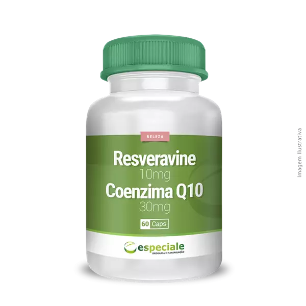 Resveravine 10mg + Coenzima Q10 30mg 60 caps 