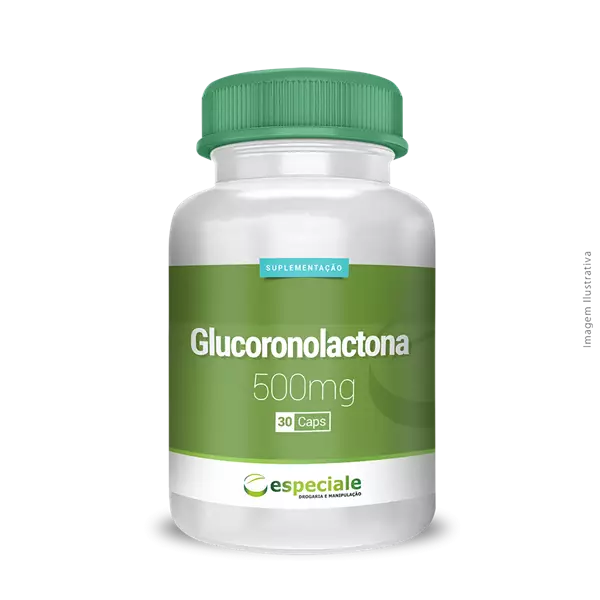 Glucoronolactona 500mg 30 caps 