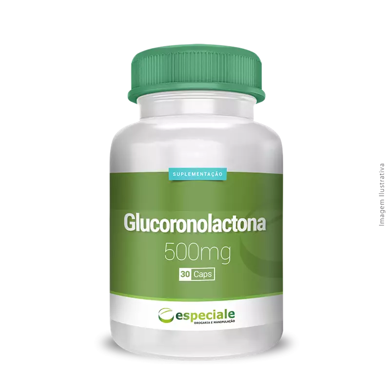 Glucoronolactona 500mg 30 caps 