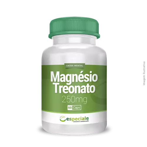Magnésio Treonato 250mg 60 caps