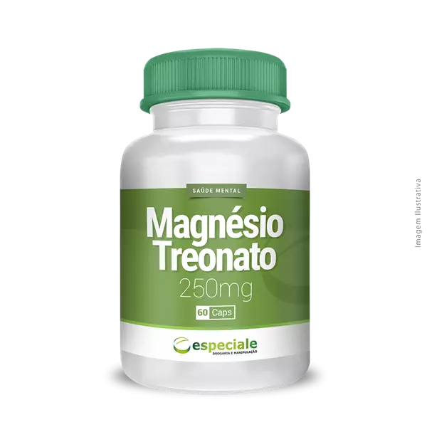 Magnésio Treonato 250mg 60 caps