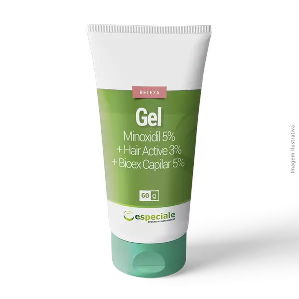 Gel para barba preenchida e volumosa 60g 