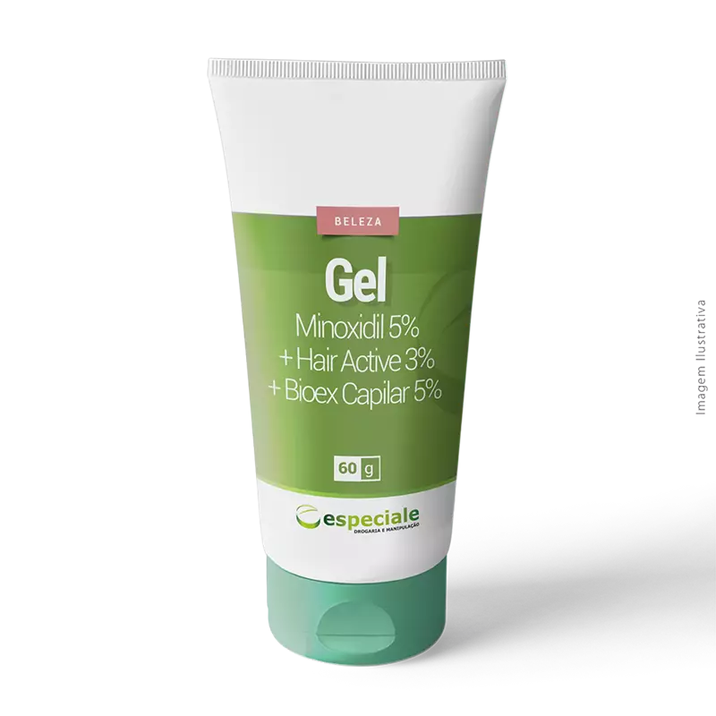 Gel para barba preenchida e volumosa 60g 