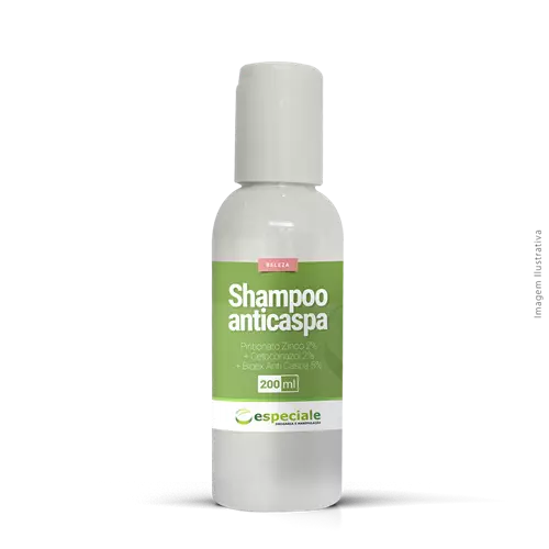 Shampoo anticaspa e antimicótico 200ml