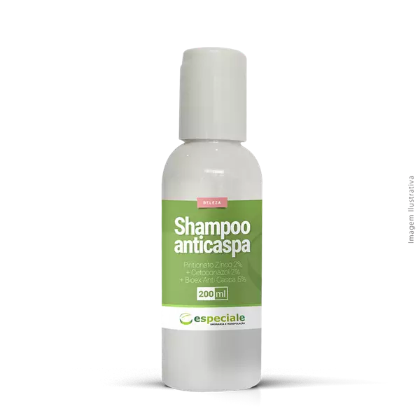 Shampoo anticaspa e antimicótico 200ml