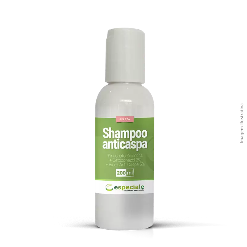 Shampoo anticaspa e antimicótico 200ml