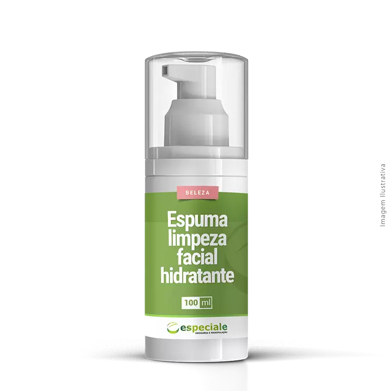 Espuma Limpeza Facial Hidratante 100ml