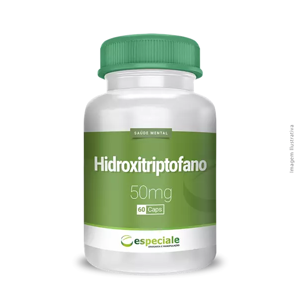 Hidroxitriptofano 50mg 60 Cápsulas