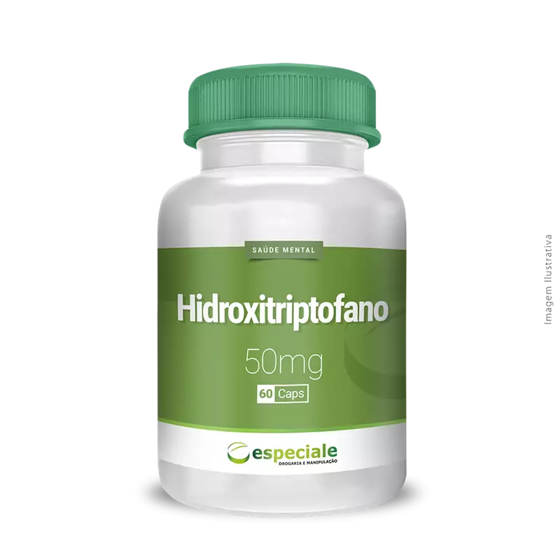 Hidroxitriptofano 50mg 60 Cápsulas