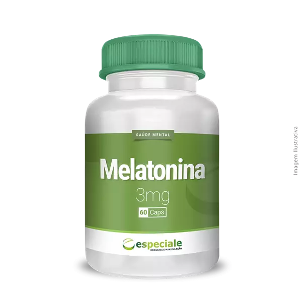 Melatonina 3mg 60 Cápsulas