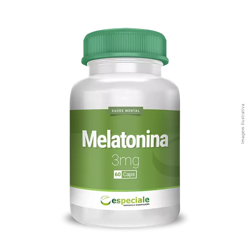 Melatonina 3mg 60 Cápsulas