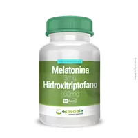 Melatonina 3mg + Hidroxitriptofano 100mg 60 Cápsulas