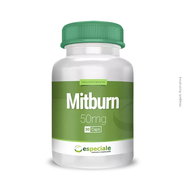 Mitburn 50mg 30 Cápsulas