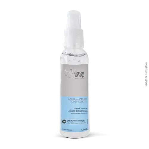 Água Micelar Tonificante Alergoshop 120ml
