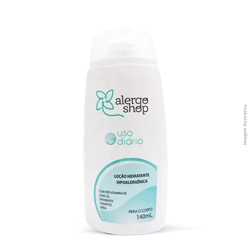 Loção Hidratante Uso Diário Alergoshop 140ml