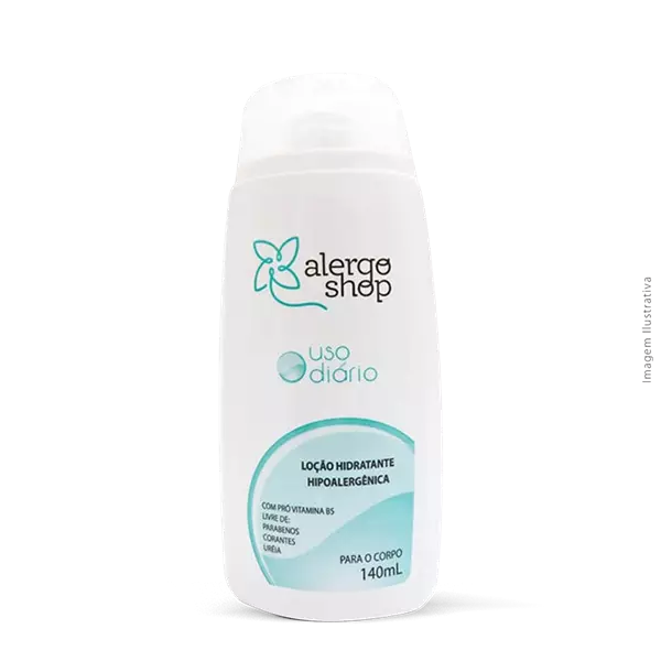 Loção Hidratante Uso Diário Alergoshop 140ml