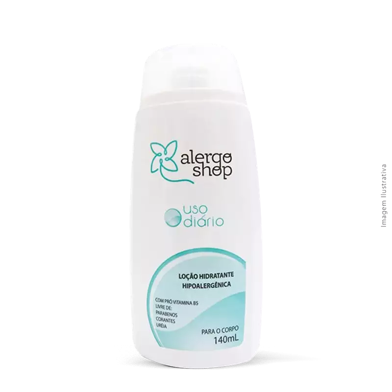 Loção Hidratante Uso Diário Alergoshop 140ml