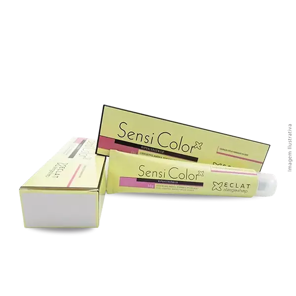 Tinta para Cabelos 1.0 Preto Alergoshop 60g