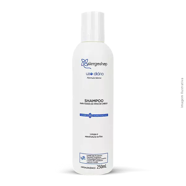 Shampoo Uso Diário Alergoshop 250ml