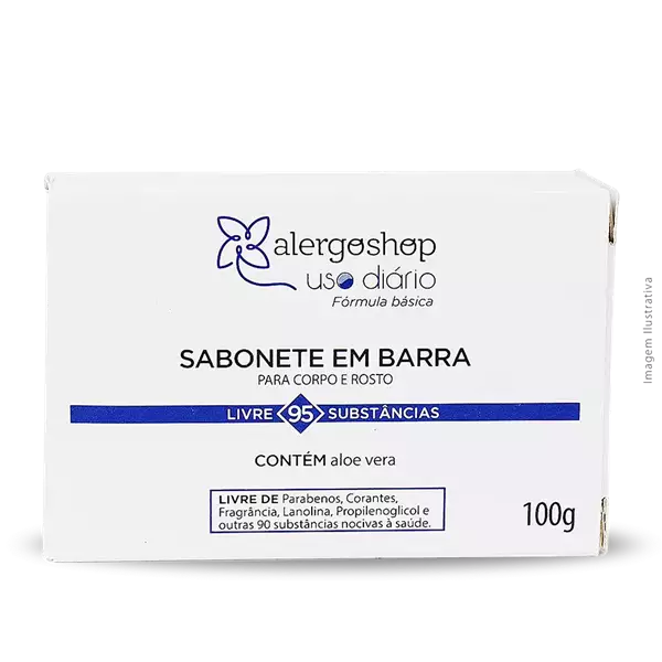 Sabonete Uso Diário Alergoshop 100g