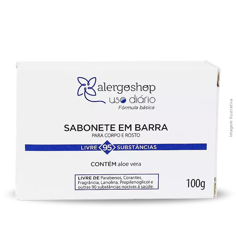 Sabonete Uso Diário Alergoshop 100g