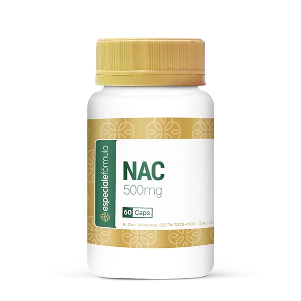 NAC 500mg 60 Cápsulas